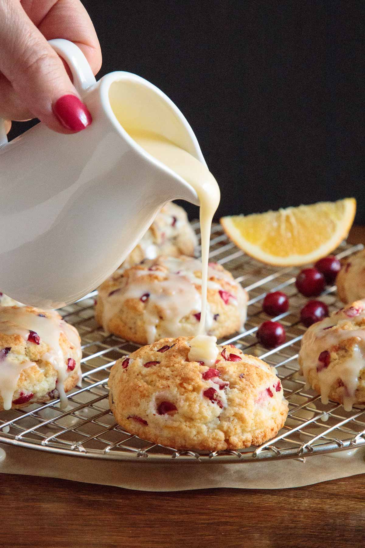 Ridiculously Easy Cranberry Orange Scones: Sweet, Tart & Flaky